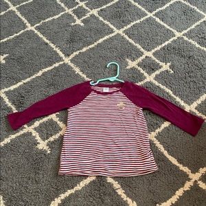Long sleeve tee with stripes and star ⭐️